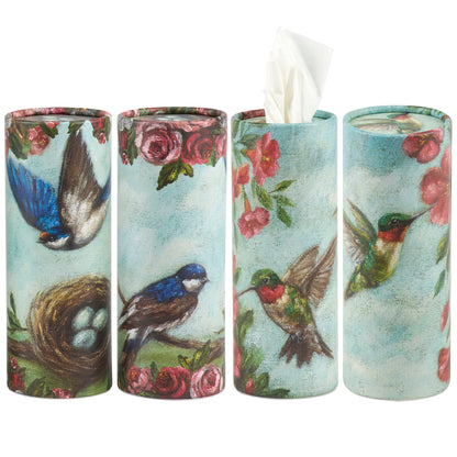 Bird of a Feather Tissue Box - Great for Car Cup Holder - 2 Options