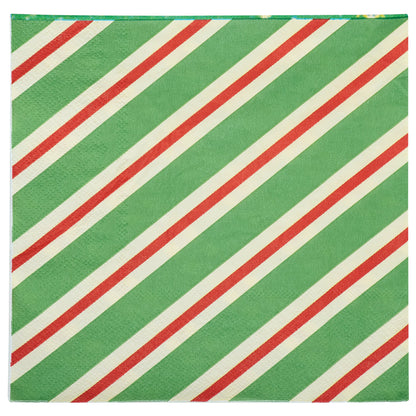 Retro Santa Luncheon Napkin