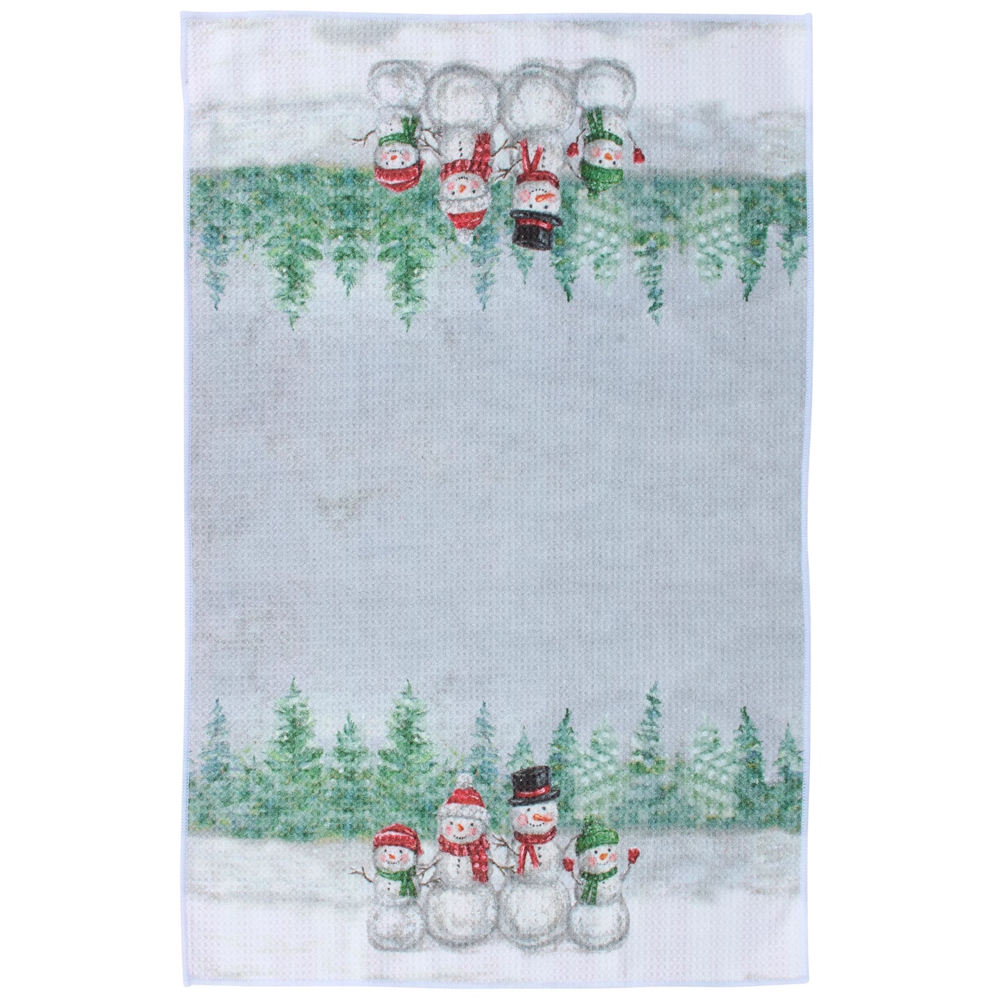 Snowman Family Kitchen Towel