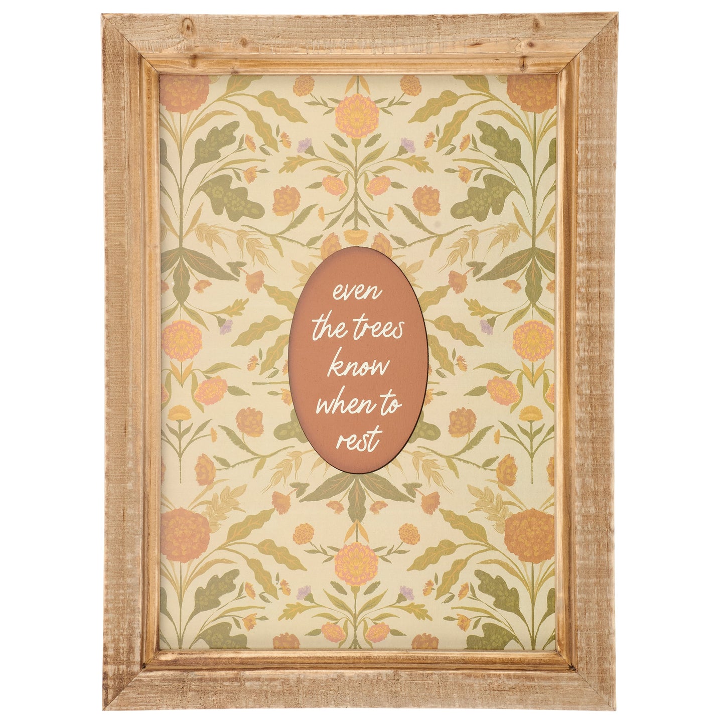 Even The Trees Know When To Rest Framed Wall Art