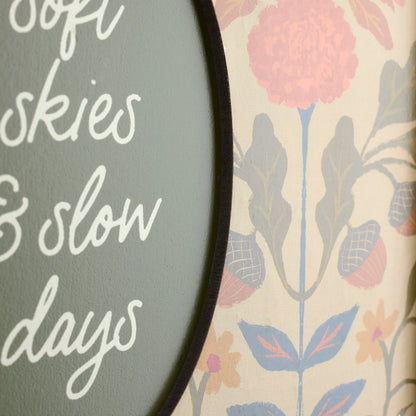 Soft Skies & Slow Days Framed Wall Art