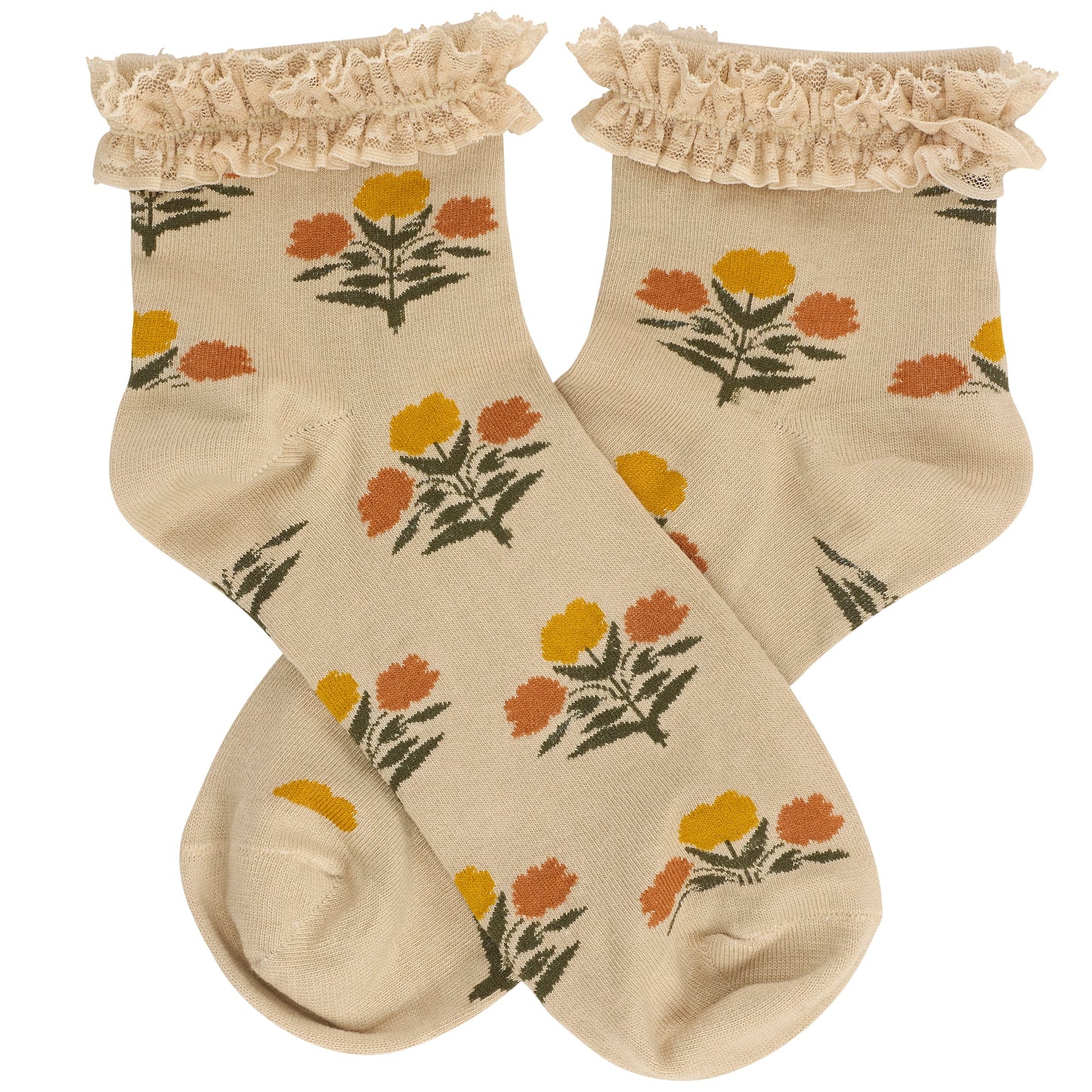 Fall Floral Socks - 2 Options
