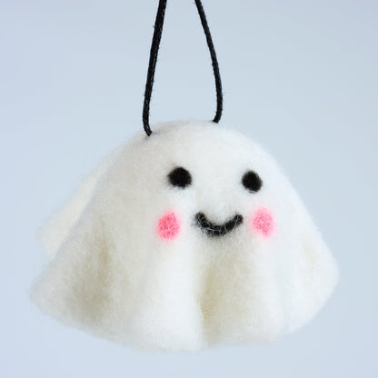 Mini Jack-O-Lantern Pumpkin Or Ghost Felt Ornament