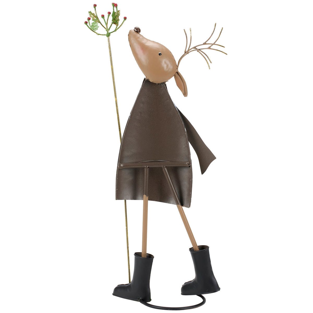 Metal Standing Reindeer - Holly Berries or Harold
