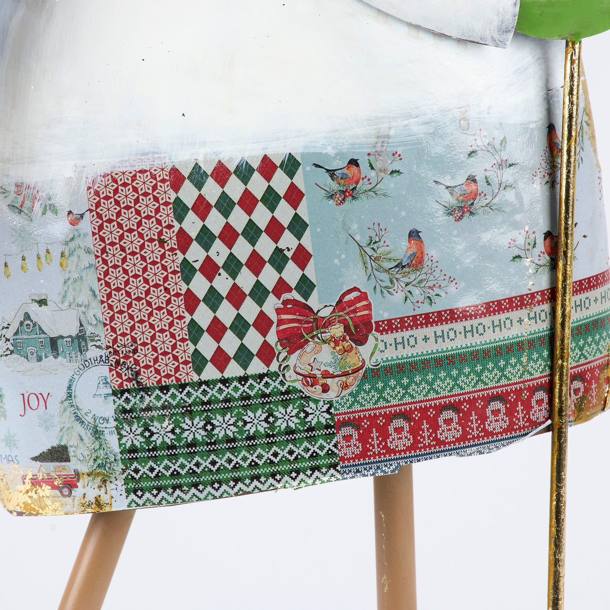 Metal Standing Reindeer - Holly Berries or Harold