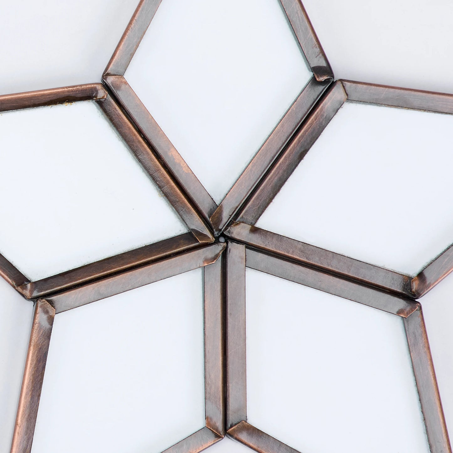Clear Glass Star Ornament