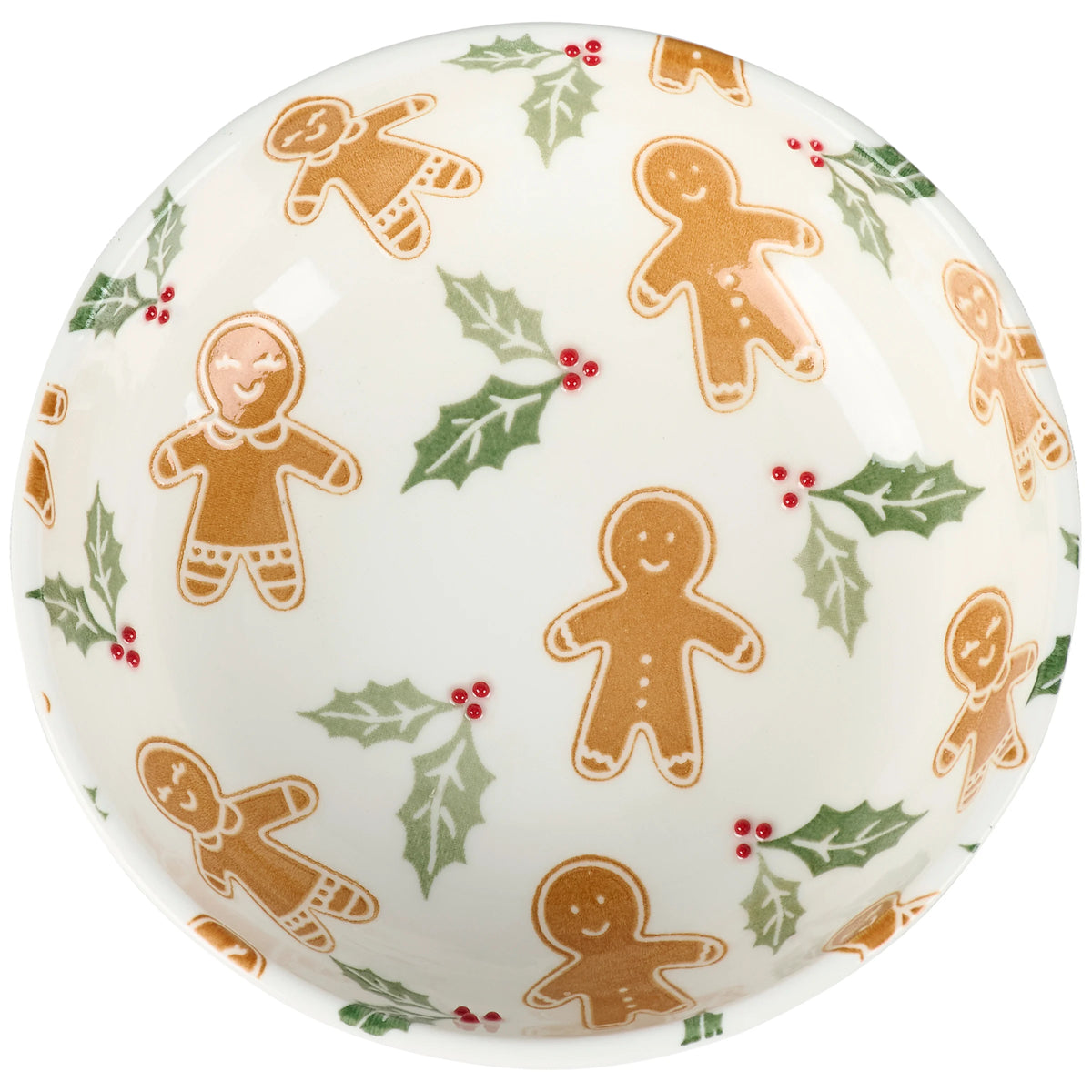 Gingerbread Man Trinket Bowl