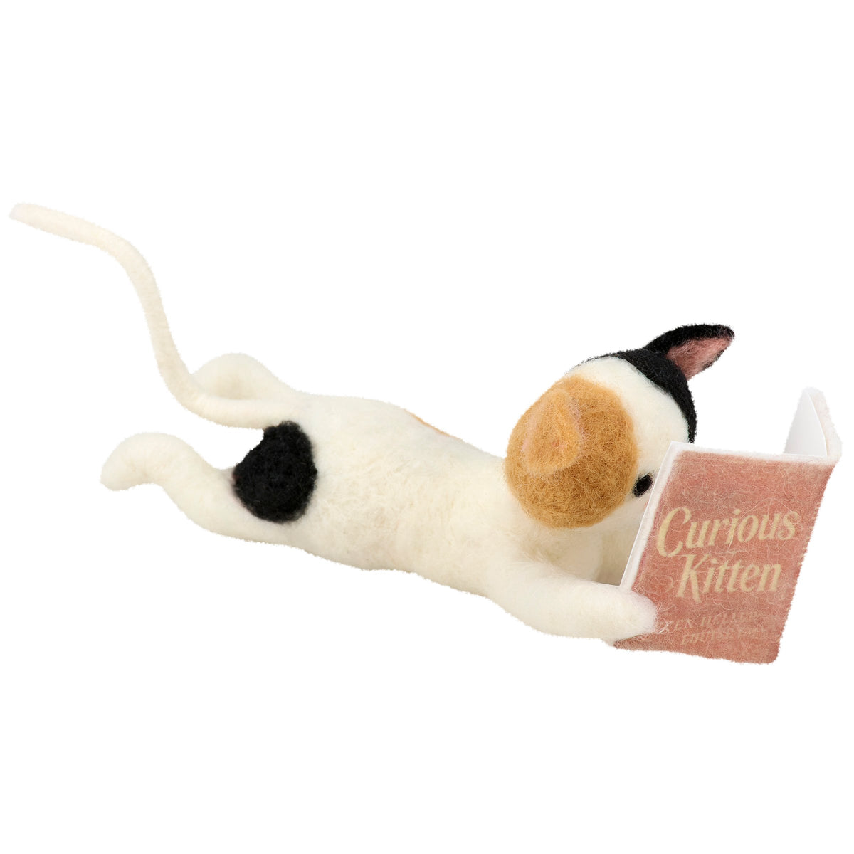 Reading Felt Cat Critter