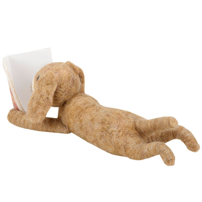 Reading Felt Puppy Dog Critter