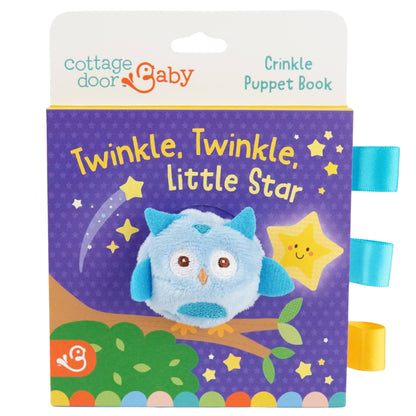 Twinkle Twinkle Little Star Crinkle FInger Puppet Board Book
