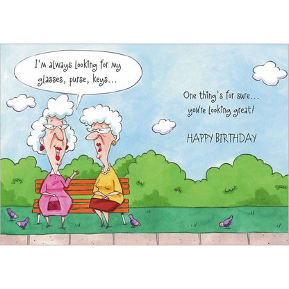 Good Lookers - Birthday Funny Birthday Greeting Card