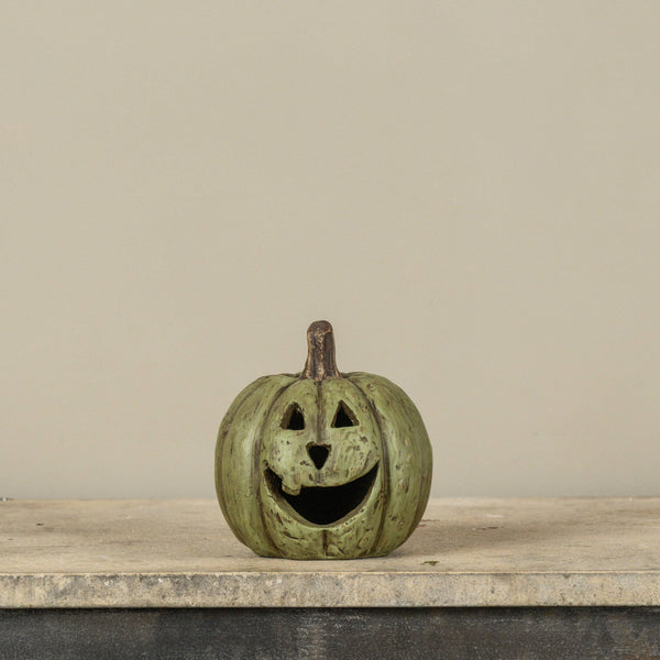 5.5" Olive Green Big Mouth Pumpkin