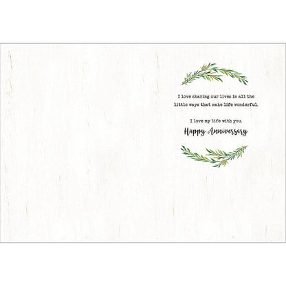 Forever in Love - Anniversary Greeting Card
