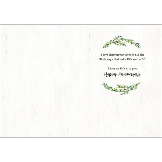 Forever in Love - Anniversary Greeting Card