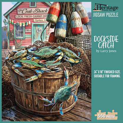 Dockside Catch 550 Piece Heritage Puzzle