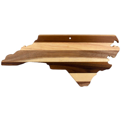 Wooden North Carolina Cutting & Serving Board - Rock & Branch® Shiplap Series
