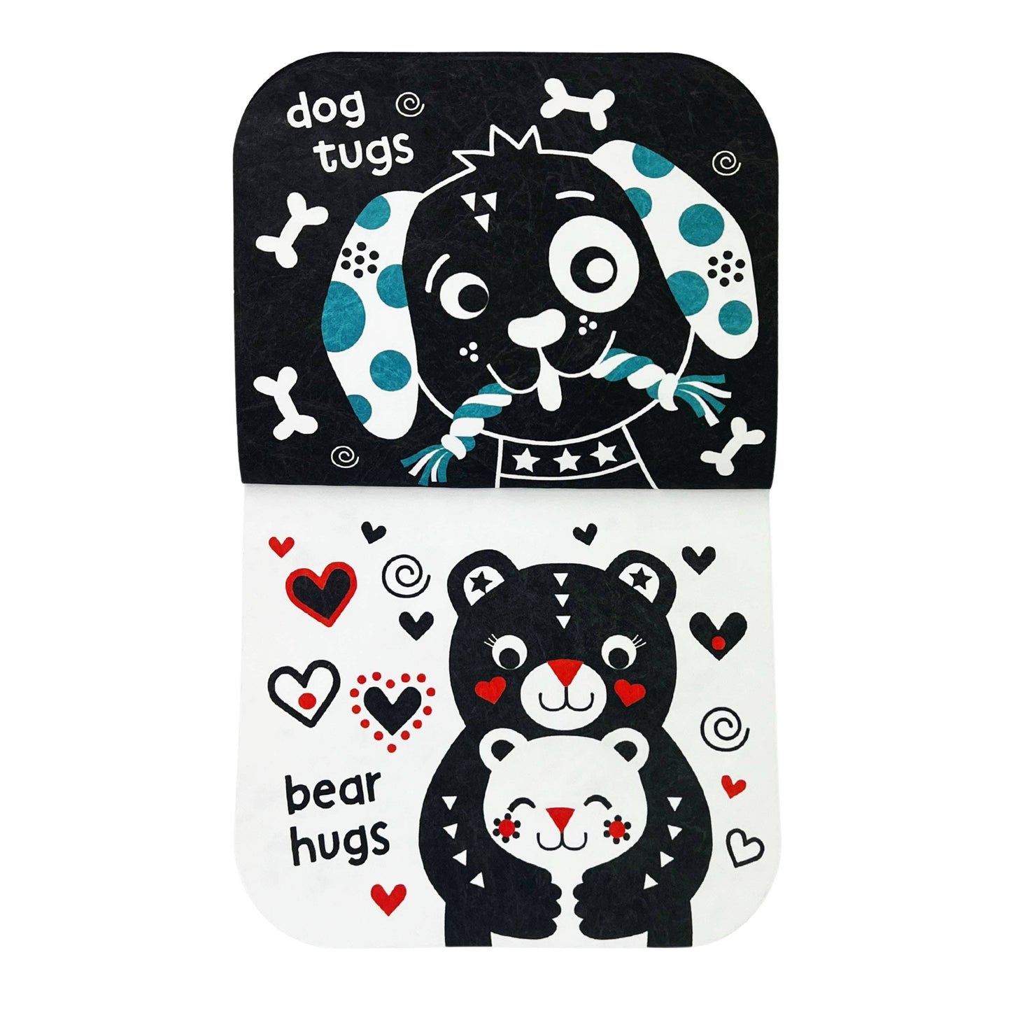 Look, Look Baby! Rhyme Time – Tuffy High-Contrast Baby Book