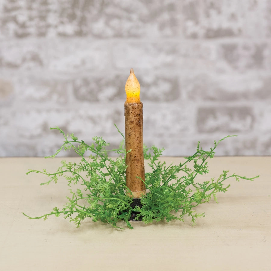 Fine Grass Taper Candle Ring