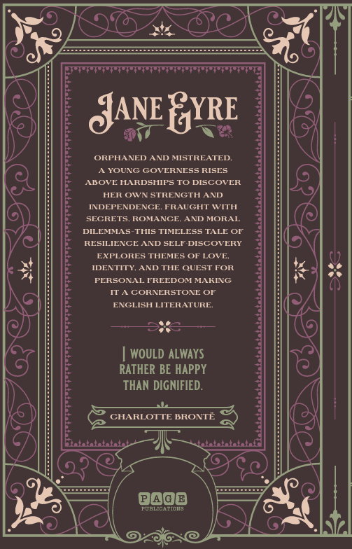 Jane Eyre - Deluxe Hardcover Book