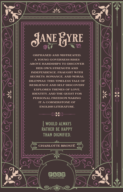Jane Eyre - Deluxe Hardcover Book