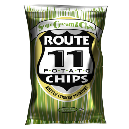 Route 11 Sour Cream & Chive Potato Chips (2oz)