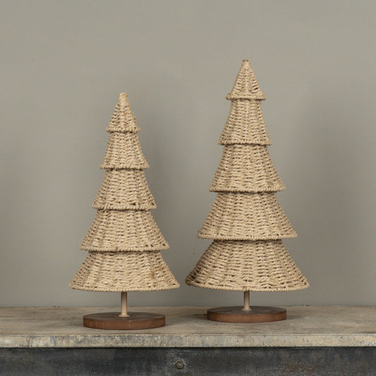 Rattan Christmas Tree - 2 Sizes