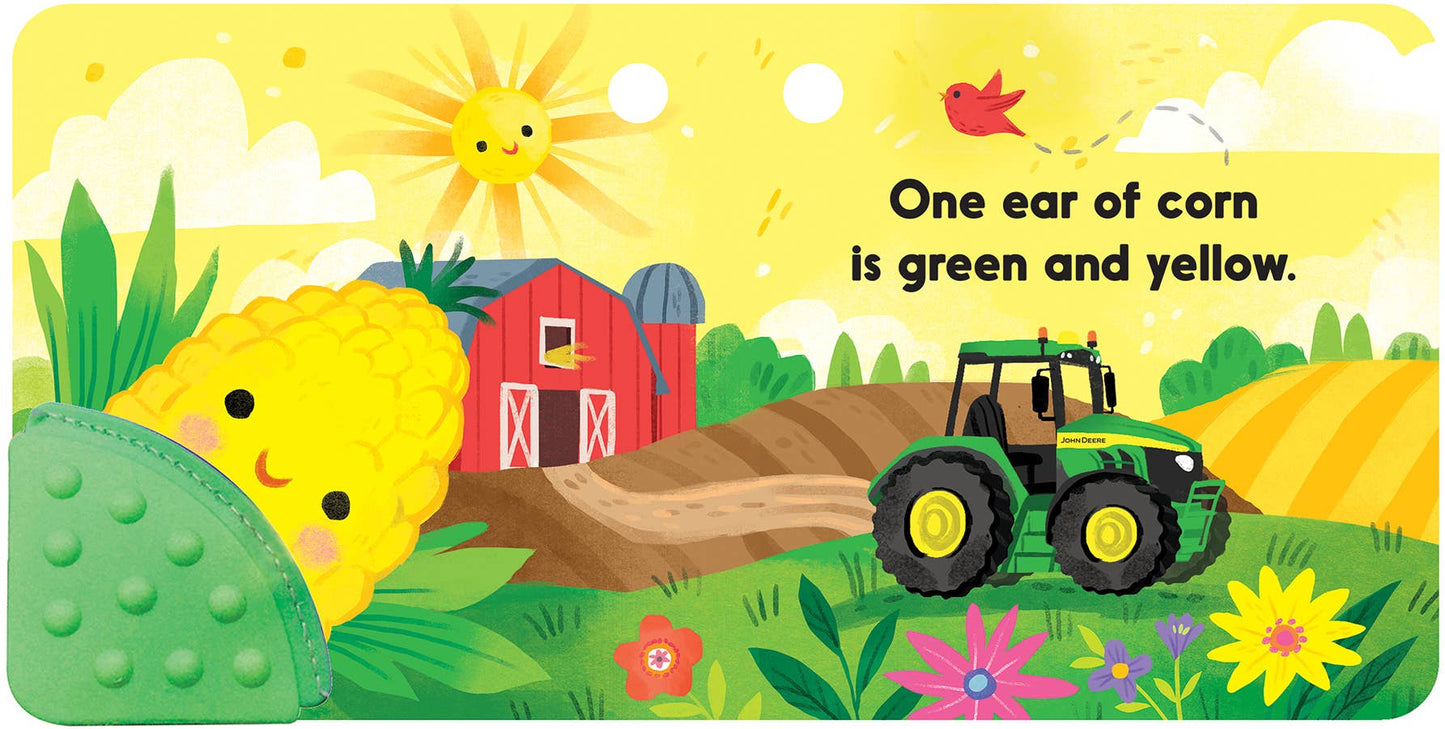 John Deere Corn & Friends / Berry Nice! Tuffy Baby Book (Teether)