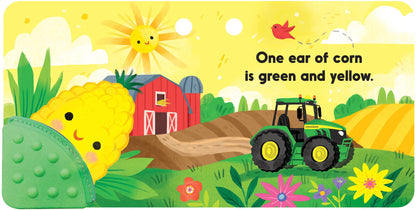 John Deere Corn & Friends / Berry Nice! Tuffy Baby Book (Teether)