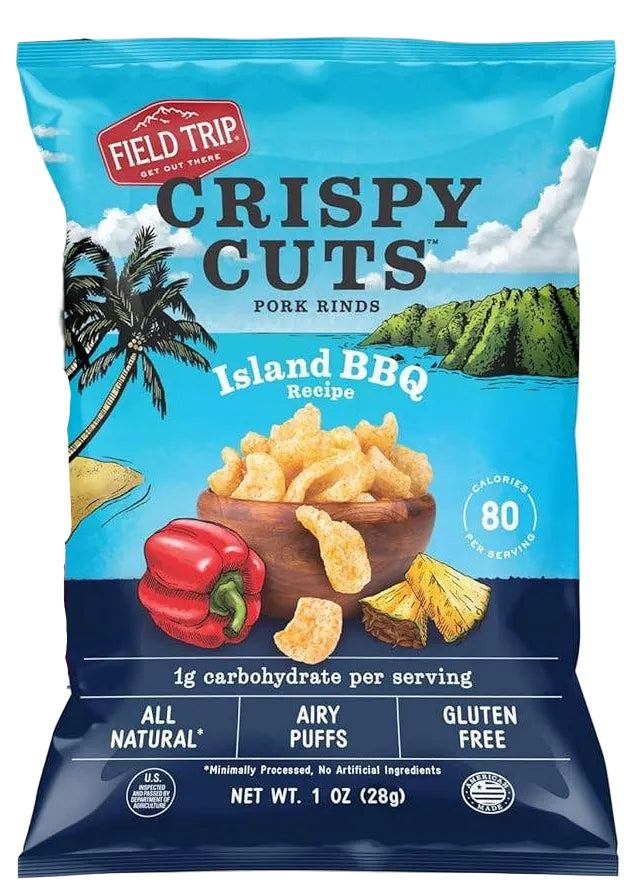 Crispy Cuts Island BBQ Pork Rind (1oz)