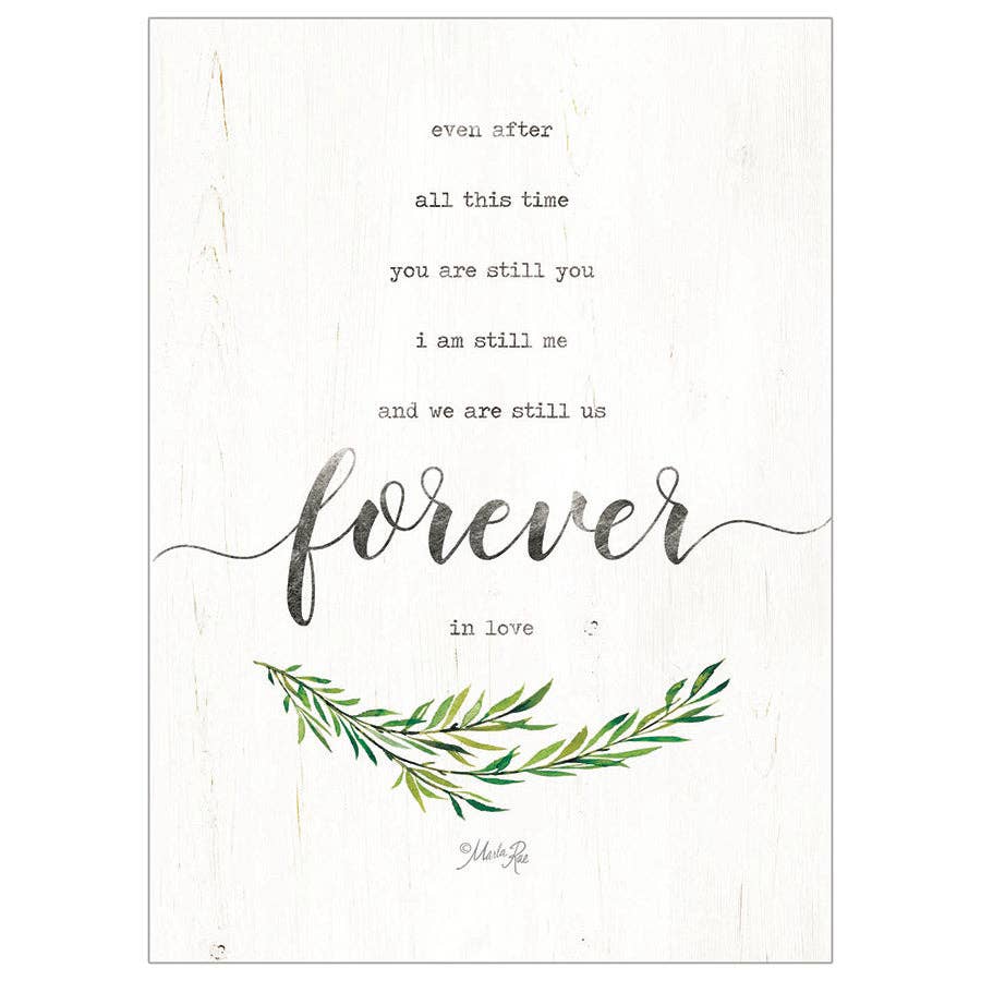 Forever in Love - Anniversary Greeting Card