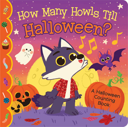 How Many Howls Till Halloween? Children's Book