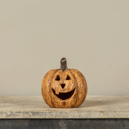 5.5" Terracotta Big Mouth Pumpkin