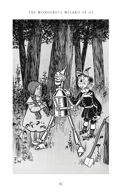 The Wonderful Wizard of Oz - Deluxe Hardcover Book