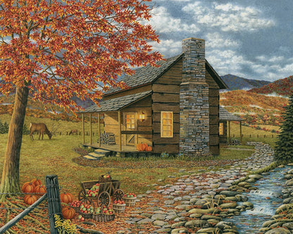 A Smoky Mountain Harvest 1000 Piece Heritage Puzzle
