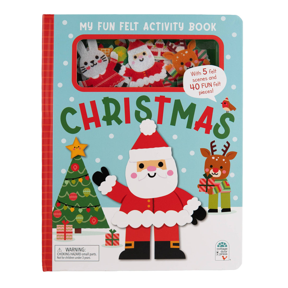 My Fun Felt Activity Book Christmas - Children's Activity