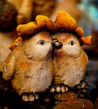 Love Birds Statuary  7" x 6"