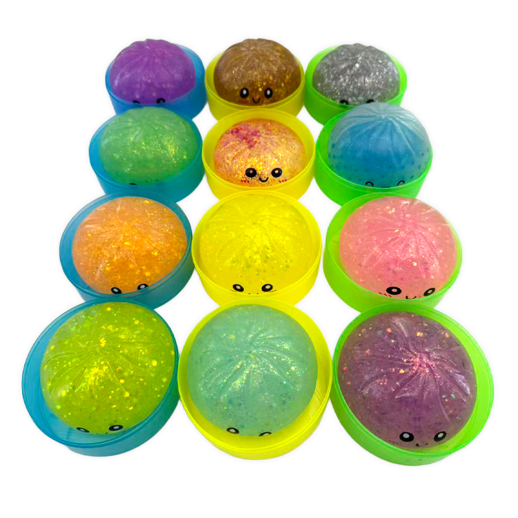 Glow-in-the-Dark Mystery Dumpling Squishy Toy