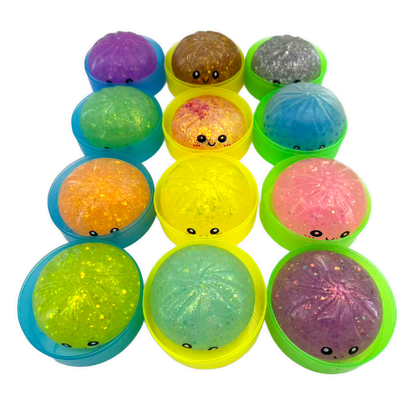Glow-in-the-Dark Mystery Dumpling Squishy Toy