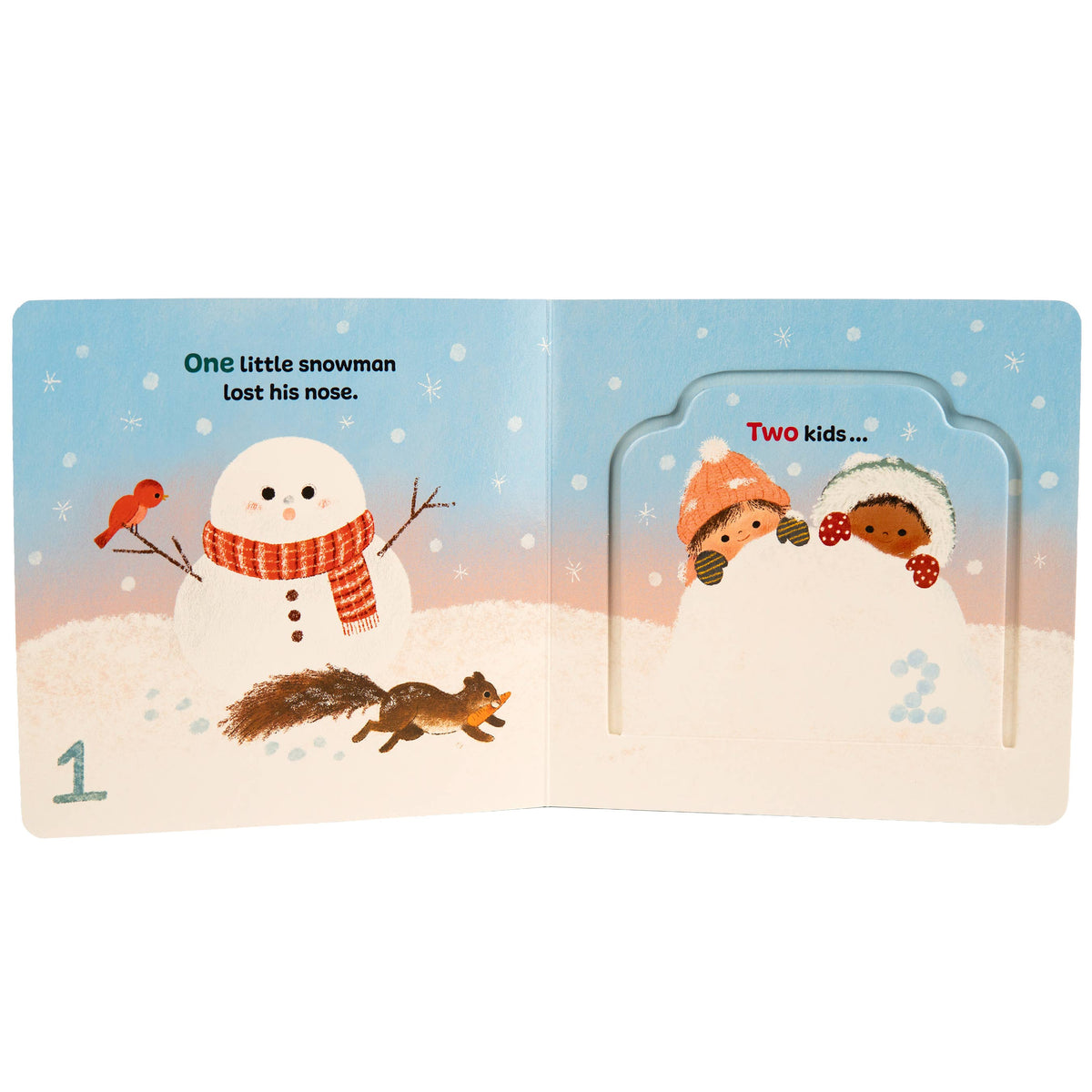 One Little Snowman Pop Up Surprise Children's Book