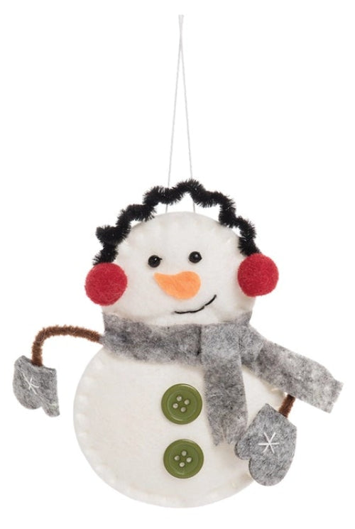 Christmas Jingle Snowman Ornament - 3 Options