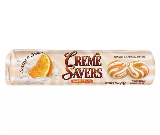 Creme Saver Orange & Cream Candy 1.76oz