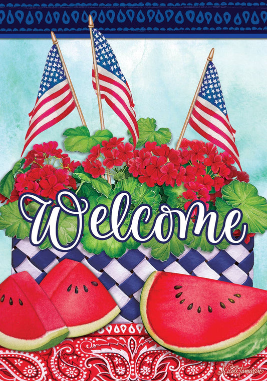 Watermelon and Flags-FM
