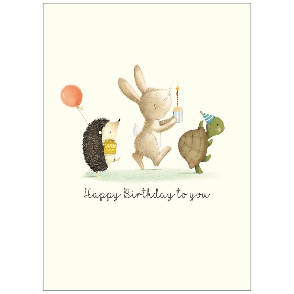 Birthday Parade - Happy Birthday Child Greeting Card