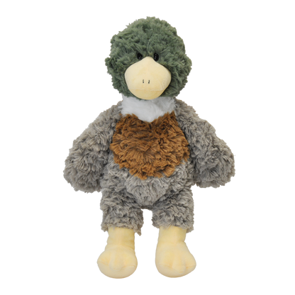 Dudley The Cuddly Mallard Duck Stuffed Animal - 14in