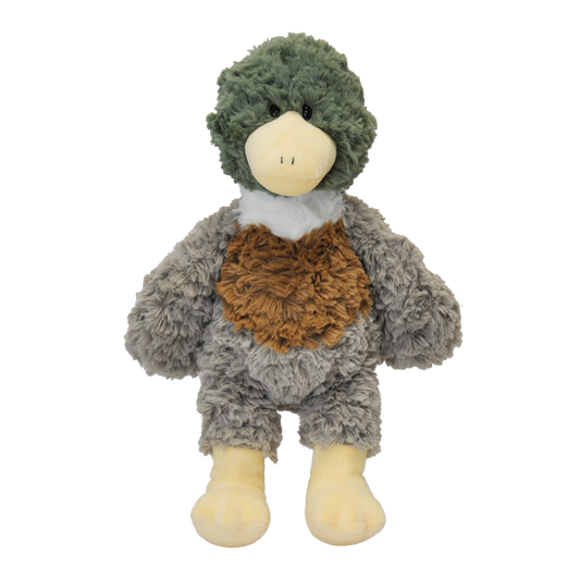 Dudley The Cuddly Mallard Duck Stuffed Animal - 14in