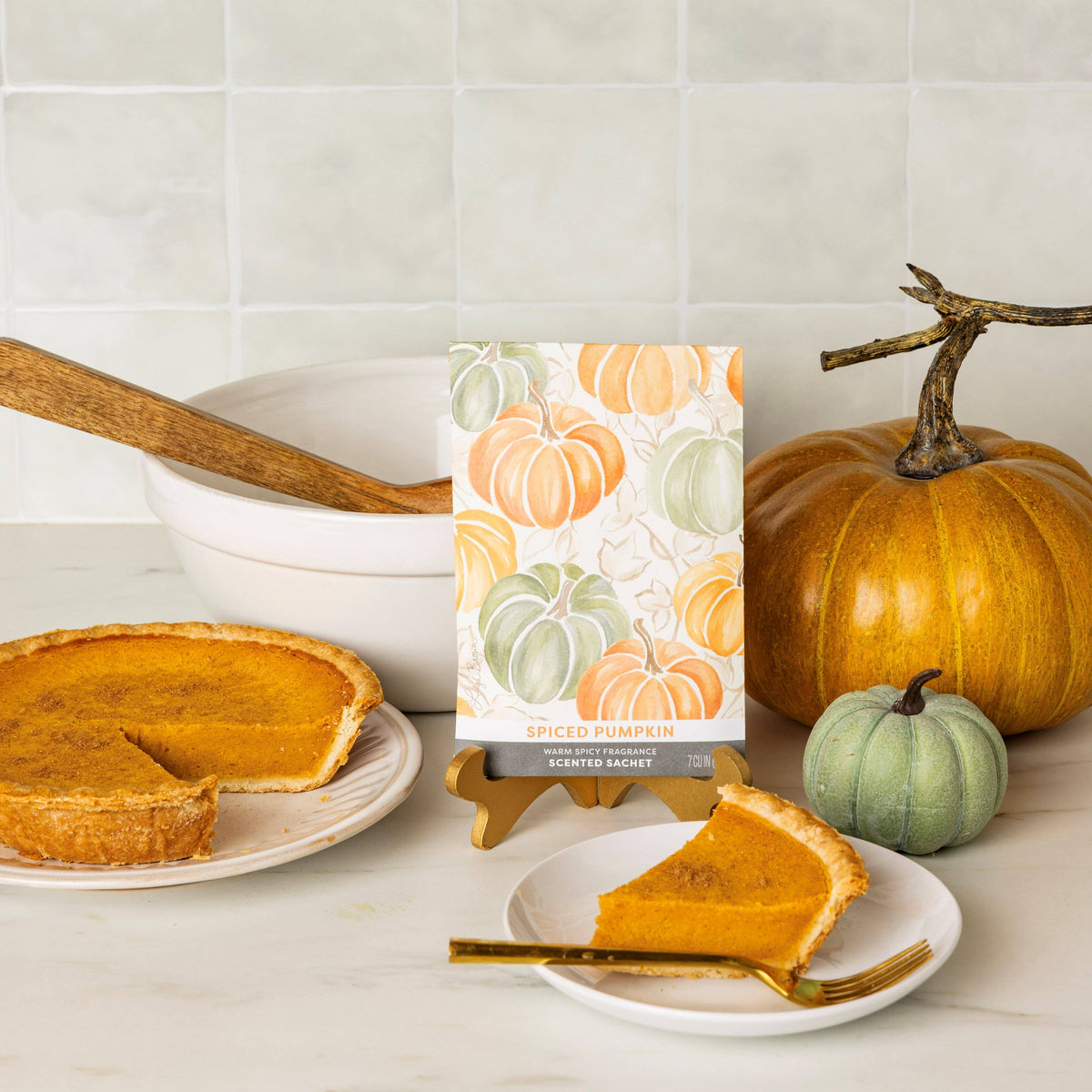 Spiced Pumpkin Scented Sachet - Fresh Scents