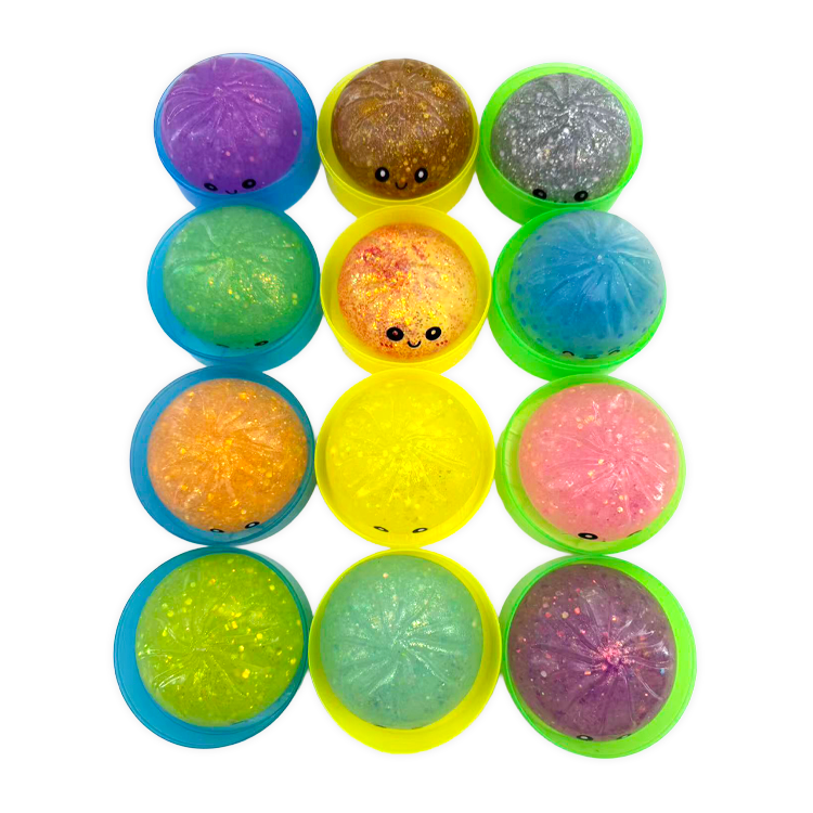 Glow-in-the-Dark Mystery Dumpling Squishy Toy