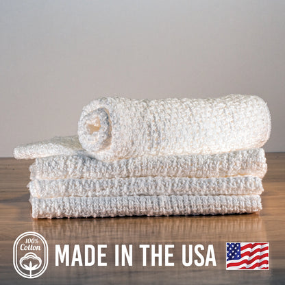 Country Cottons 100% Cotton Dishcloths - Set of 4