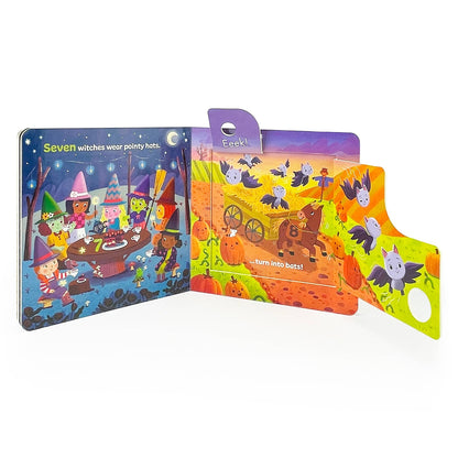 One Little Pumpkin Lift-a-Flap Halloween Board Children's Book