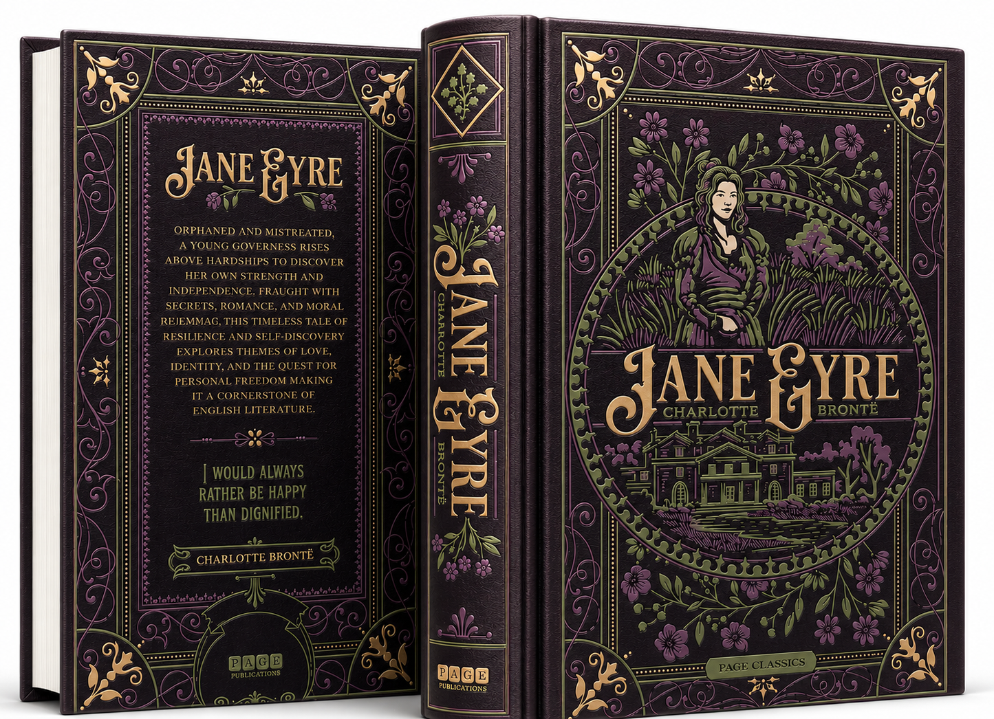Jane Eyre - Deluxe Hardcover Book